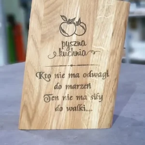 grawerowanie laserowe drewna
